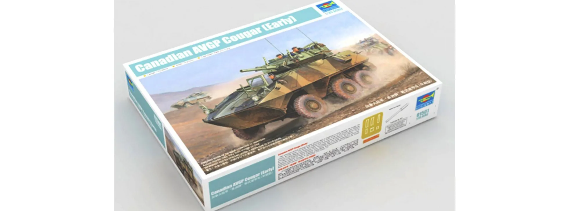 TRUMPETER 01501 Canadian AVGP Cougar Militär Bausatz 1:35
