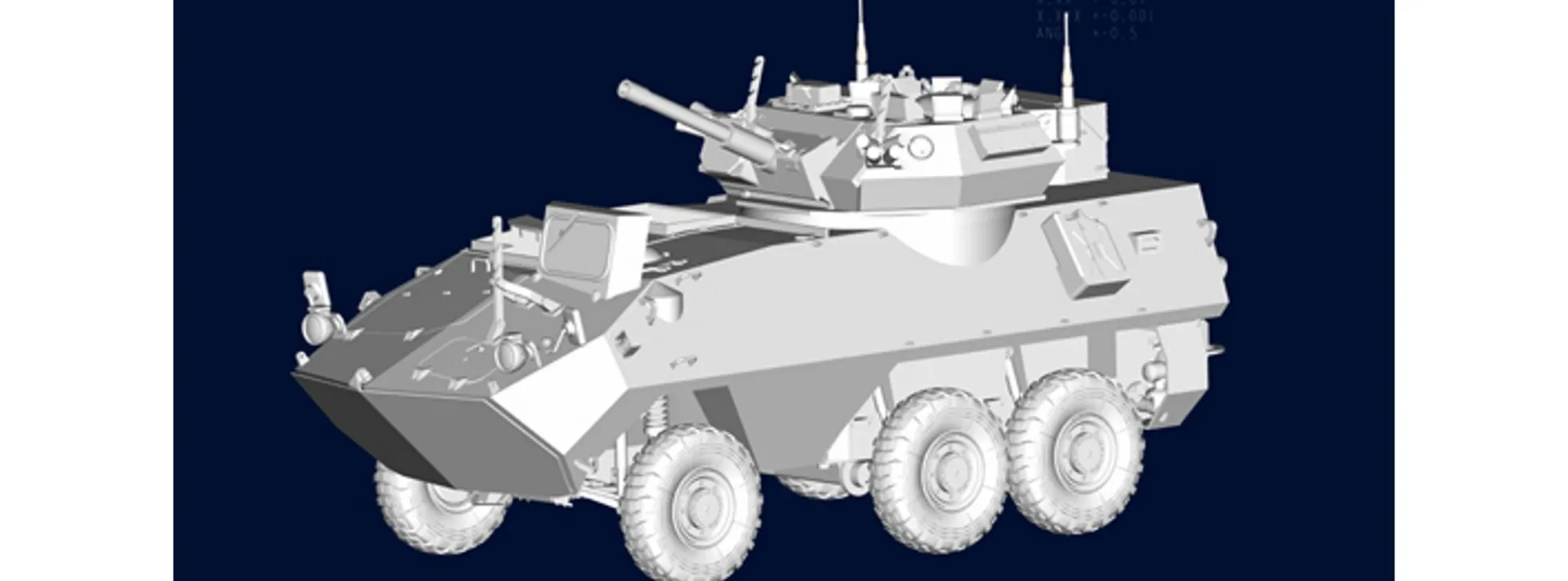 TRUMPETER 01501 Canadian AVGP Cougar Militär Bausatz 1:35