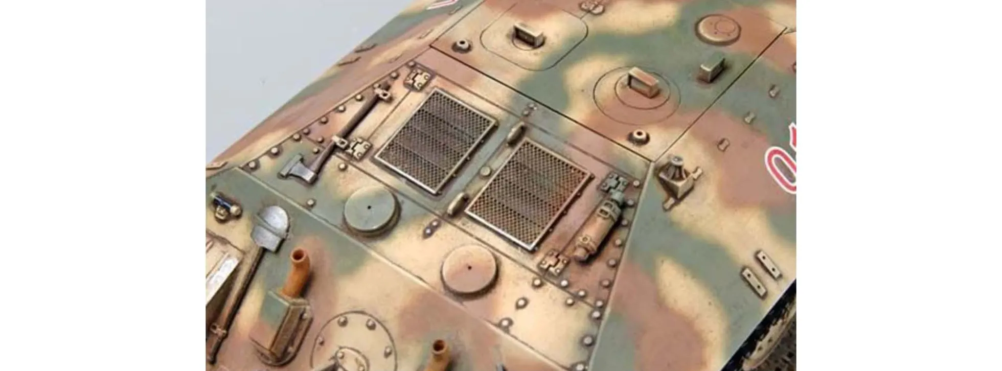 TRUMPETER 00383 Deutscher E-25 Jagdpanzer | Panzer Bausatz 1:35
