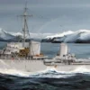 TRUMPETER 05321 Deutscher Zerstörer Z-25 | Schiff Bausatz 1:350