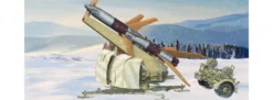 TRUMPETER 02357 Dt. Flakrakete Rheintochter I | Militär Bausatz 1:35