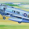 TRUMPETER 02232 F-100D Super Sabre | Flugzeug Bausatz 1:32