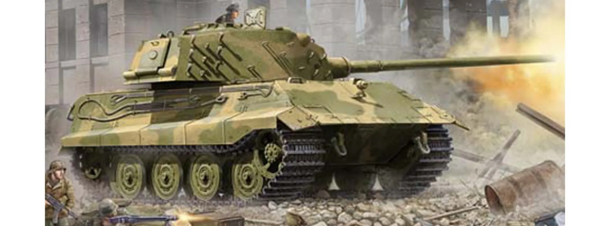 TRUMPETER 01538 German E-75 75-100 tons/Standardpanzer | Militär Bausatz 1:35