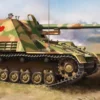 TRUMPETER 00954 German Sd. Kfz.164 Nashorn | Jagd-Panzer Bausatz 1:16