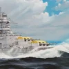 TRUMPETER 03714 Gneisenau | Kriegsschiff Bausatz 1:200