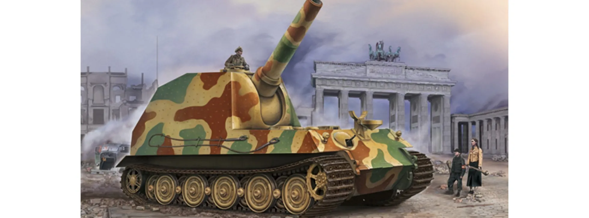 TRUMPETER 09535 Grille 30-30.5cm Mörser Bär | Panzer Bausatz 1:35