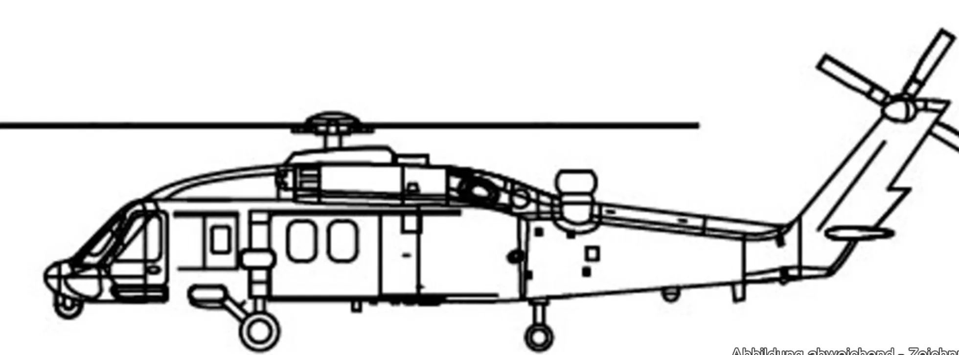 TRUMPETER 04211 Harbin Z-20J | Hubschrauber Bausatz 1:200