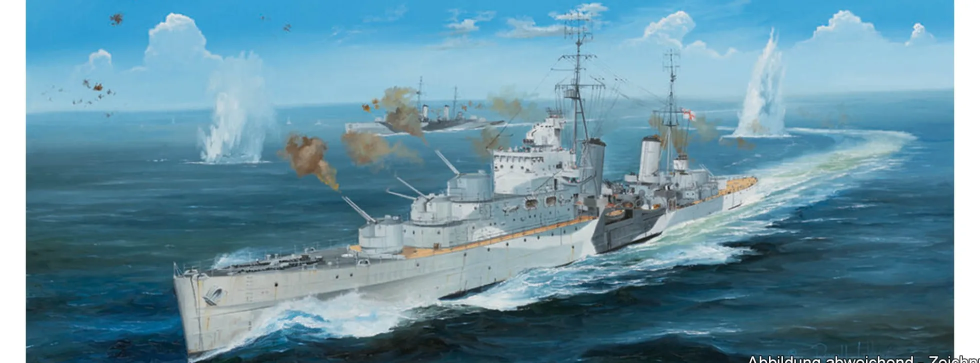 TRUMPETER 05367 HMS Argonaut | Schiff Bausatz 1:350
