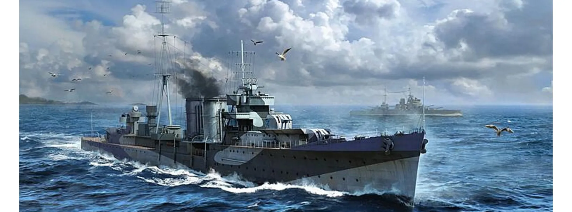 TRUMPETER 05363 HMS Colombo | Schiff Bausatz 1:350