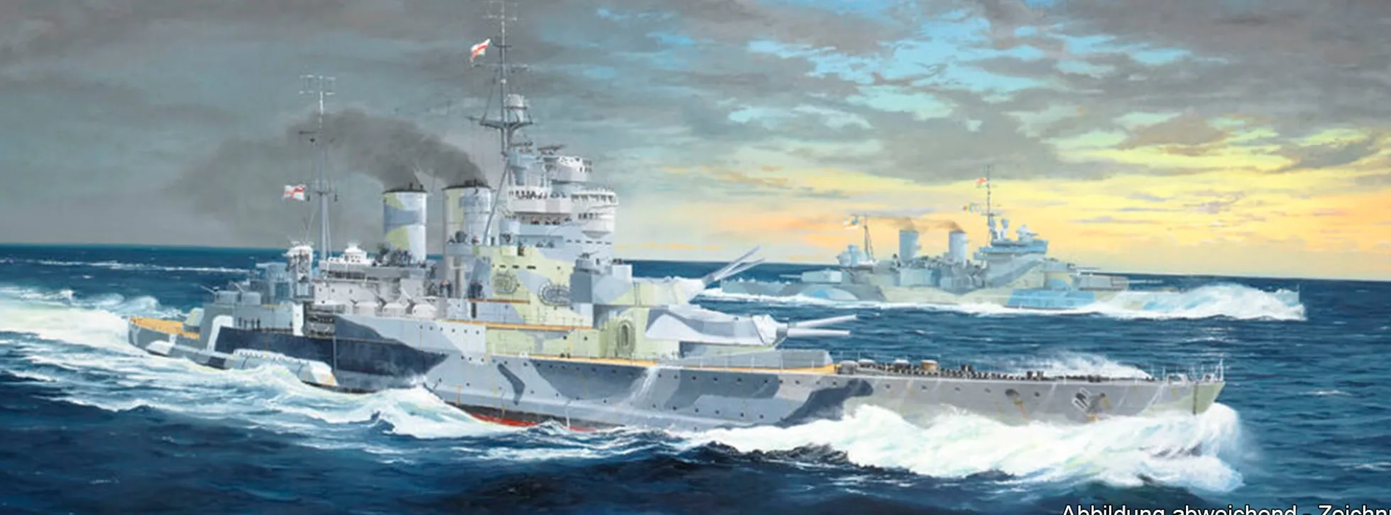 TRUMPETER 05376 HMS Renown 1942 | Schiff Bausatz 1:350