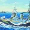 TRUMPETER 03709 HMS Rodney | Schiff Bausatz 1:200