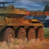 TRUMPETER 00386 Italienischer B1 Centauro Panzerzerstörer | Radpanzer Bausatz 1:35