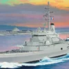 TRUMPETER 05636 Jeanne d’Arc 1964 | Schiff Bausatz 1:350