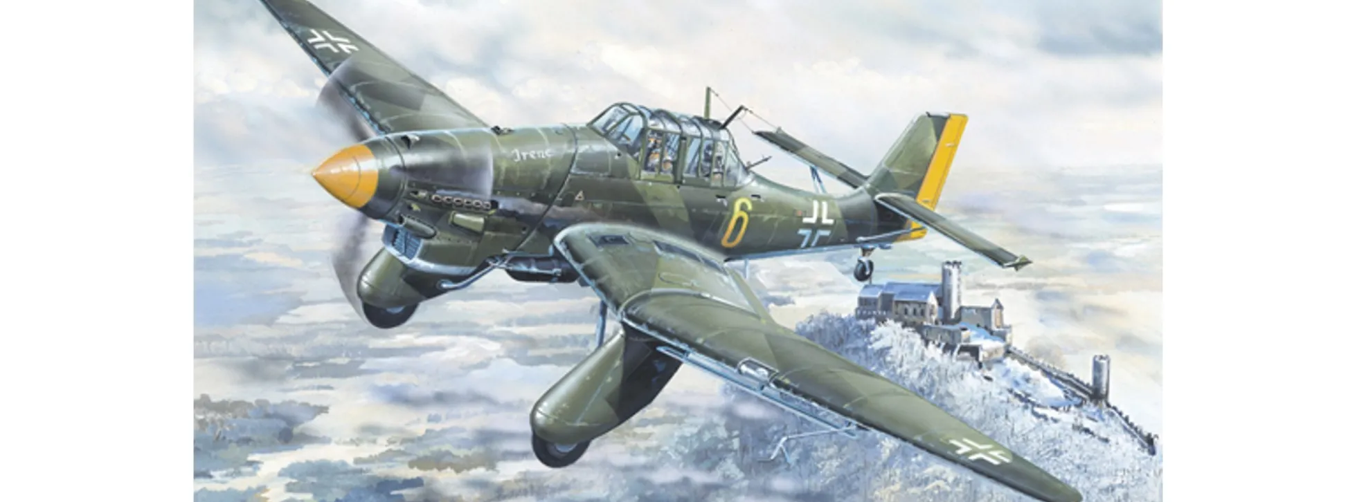 TRUMPETER 02420 Junkers Ju-87A Stuka | Flugzeug Bausatz 1:24