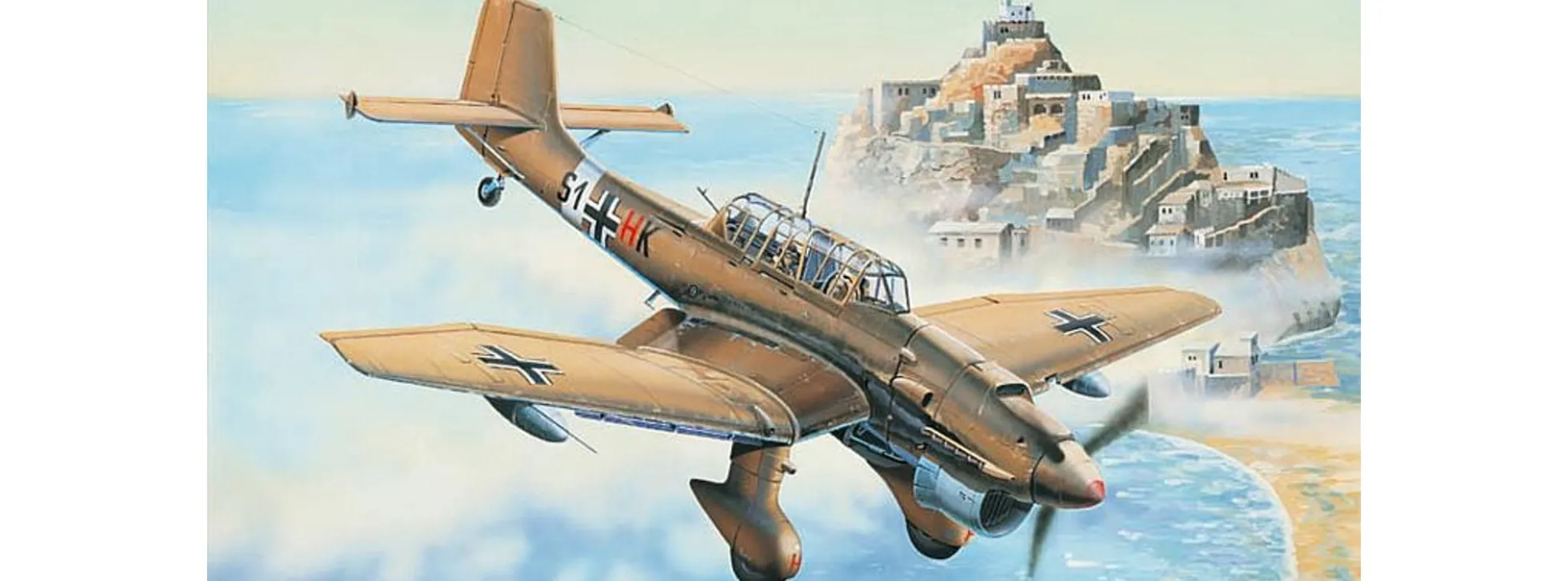 TRUMPETER 03216 Junkers Ju-87R Stuka | Flugzeug Bausatz 1:32