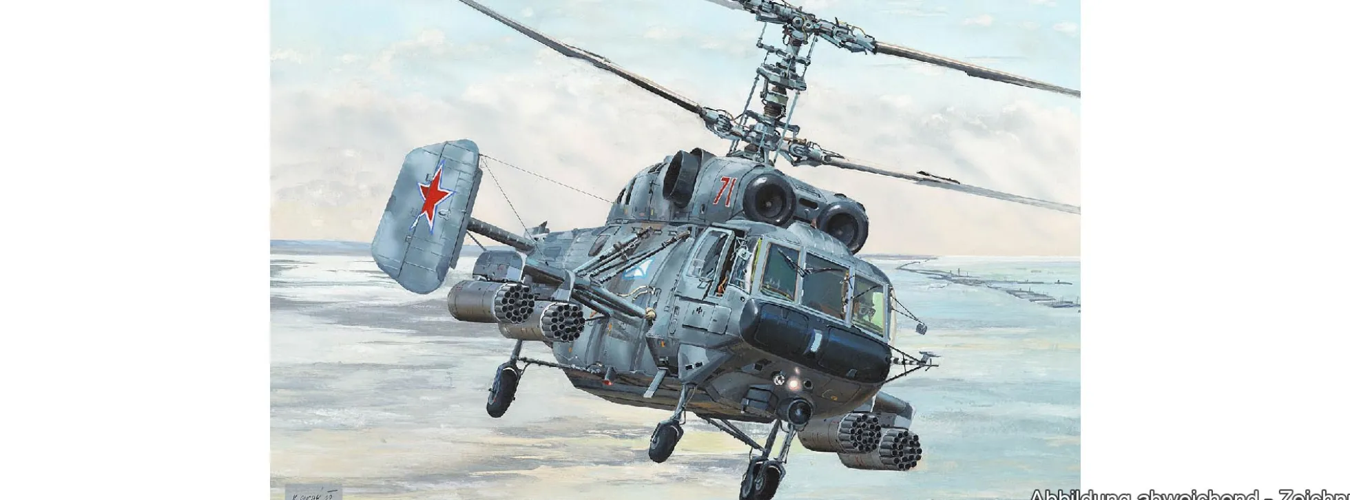 TRUMPETER 05110 Kamov Ka-29 Helix B | Hubschrauber Bausatz 1:35