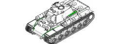 TRUMPETER 09597 KV-1 (1942) mit Crew | Panzer Bausatz 1:35