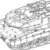 TRUMPETER 07192 Leopard 2A6 EX MBT | Panzer Bausatz 1:72
