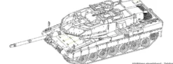 TRUMPETER 07192 Leopard 2A6 EX MBT | Panzer Bausatz 1:72