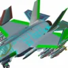 TRUMPETER 03230 Lockheed Martin F-35C Lightning | Flugzeug Bausatz 1:32