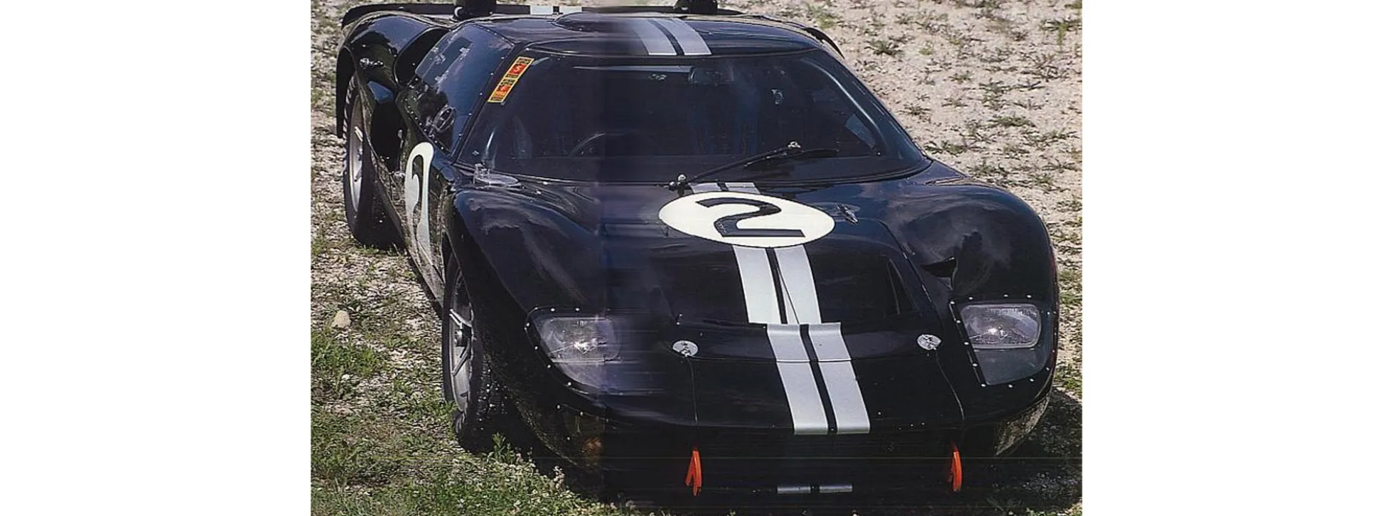 TRUMPETER MAG00019 Ford GT40 MK.II Le Mans 1966 | Auto Bausatz 1:12