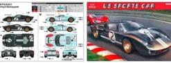 TRUMPETER MAG00019 Ford GT40 MK.II Le Mans 1966 | Auto Bausatz 1:12