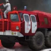 TRUMPETER 01074 MAZ-7310 AA-60 Flughafenfeuerwehr | Bausatz 1:35