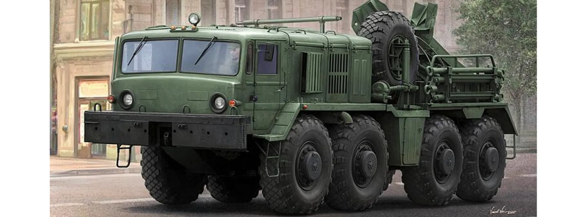 TRUMPETER 01079 MAZ 537 KET-T | Militär Bausatz 1:35