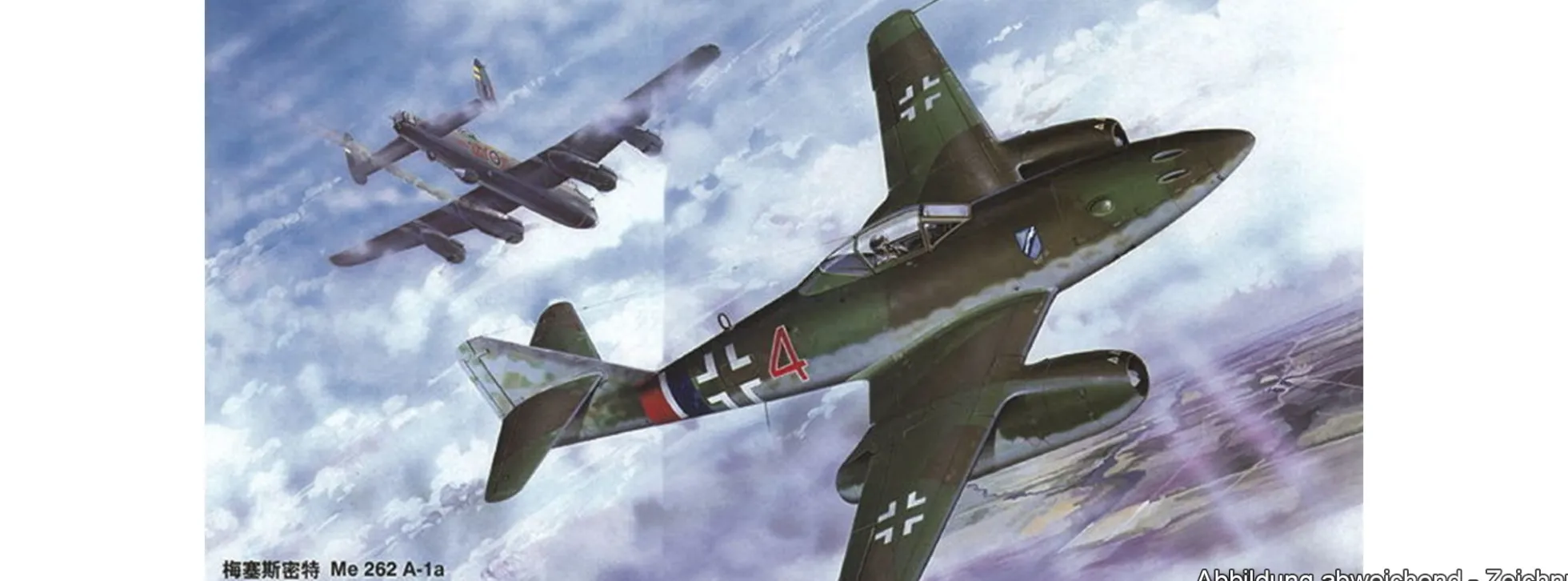 TRUMPETER 02235 Messerschmitt Me 262 A-1a | Flugzeug Bausatz 1:32