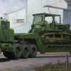 TRUMPETER 01078 M920 LKW mit Tieflader | Militär Bausatz 1:35
