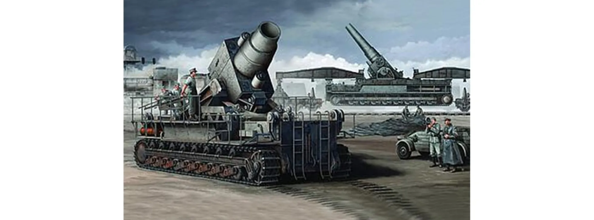 TRUMPETER 00208 Moerser KARL 040/041 WWII | Militär Bausatz 1:35