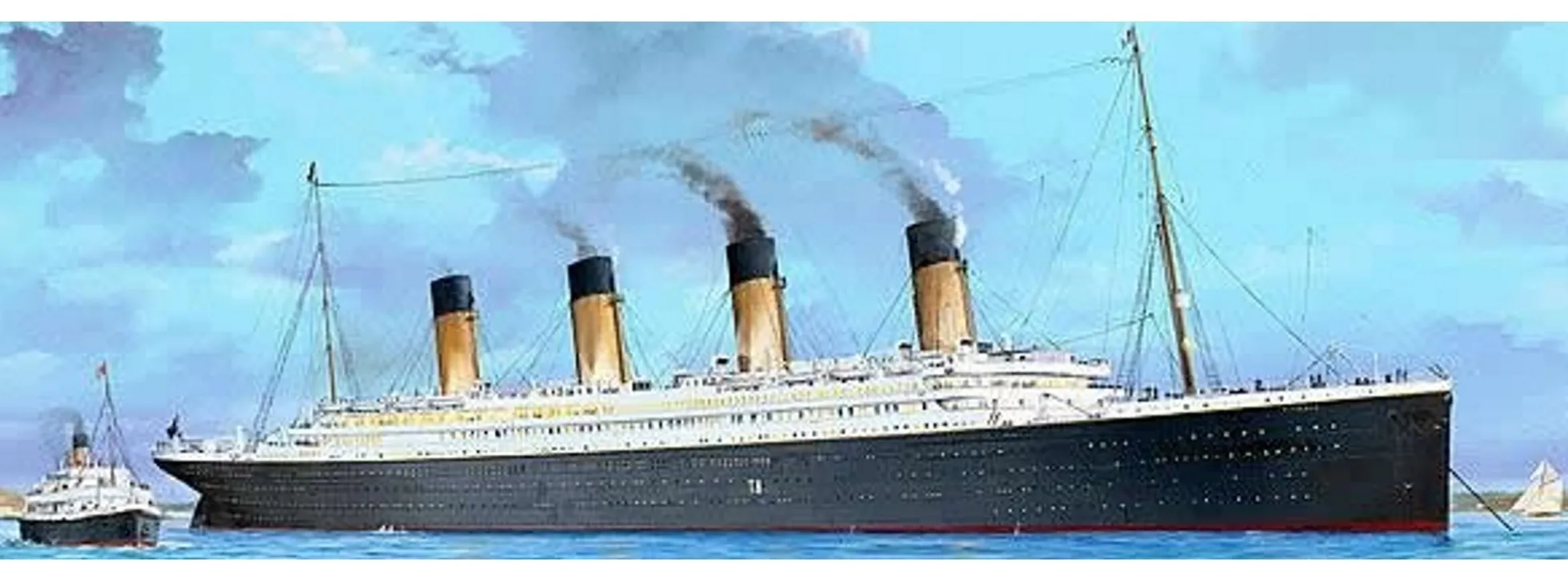 TRUMPETER 03719 R.M.S. TITANIC mit Beleuchtung | Schiff Bausatz 1:200
