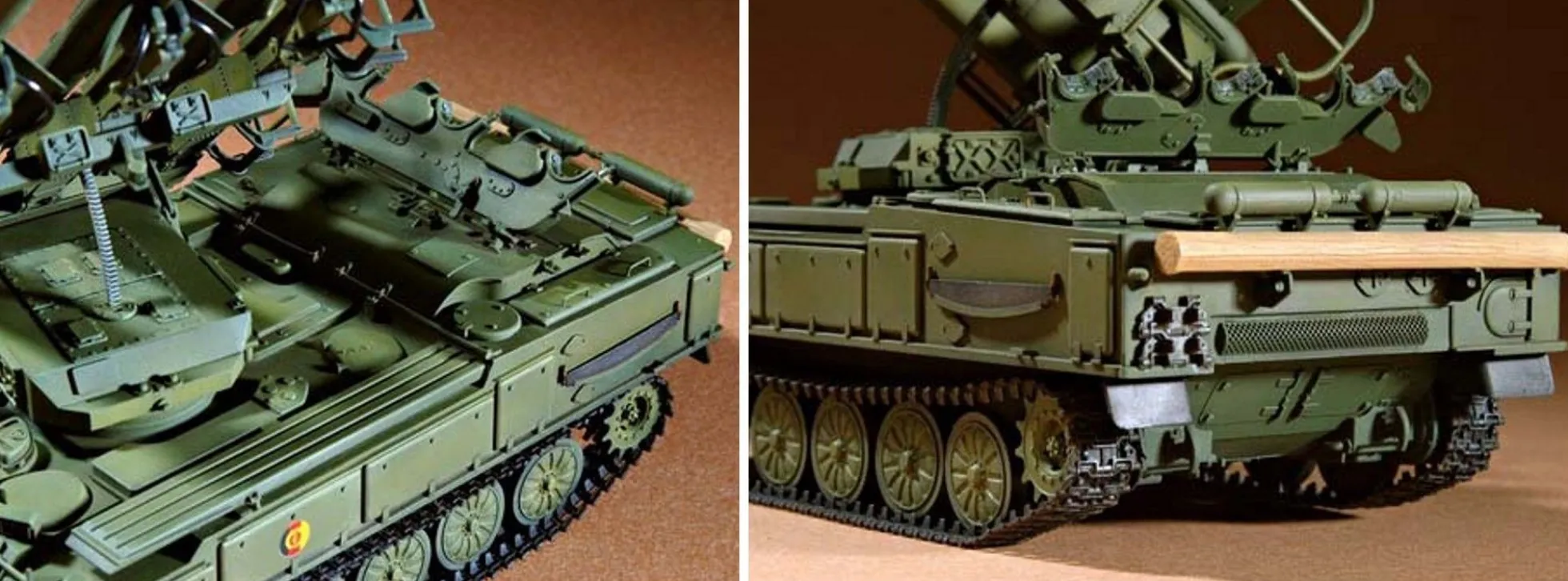 TRUMPETER 0361 Russian SAM-6 Antiaircraft Missile Militär Bausatz 1:35