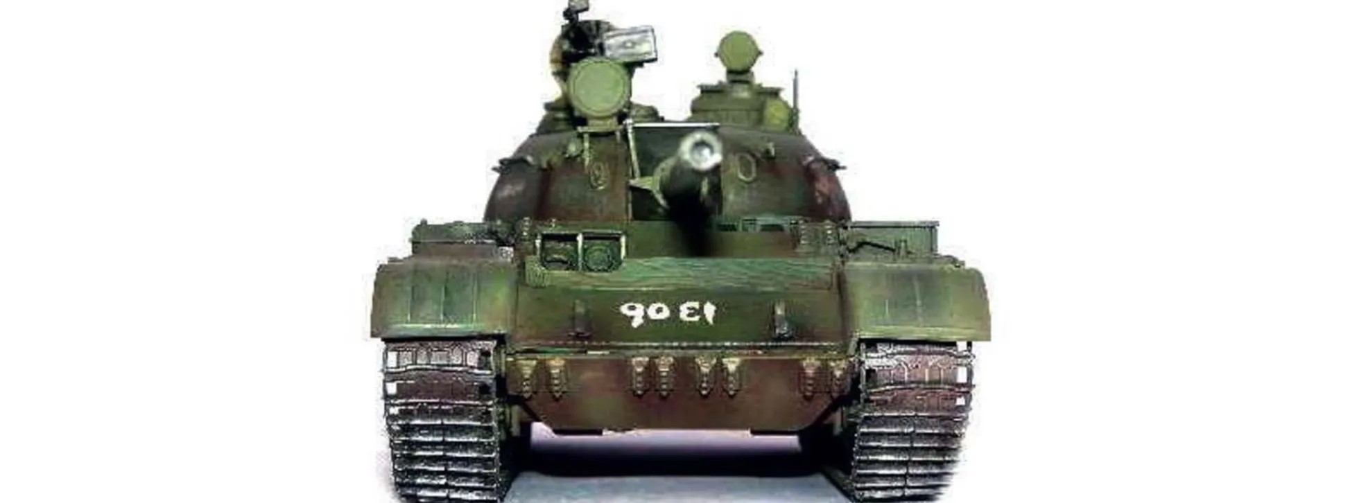 TRUMPETER 00342 Russischer T-55A von 1958 | Panzer Bausatz 1:35