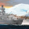 TRUMPETER 05361 Scharnhorst Schlachtschiff | Schiff Bausatz 1:350