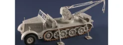 TRUMPETER 09576 Schwerer Zugkraftwagen 18 t mit Kran | Militär Bausatz 1:35