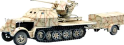 TRUMPETER 01526 Sd. Kfz 7/2 3,7 cm Flak 37 auf Selbstfahrlafette | Militär Bausatz 1:35