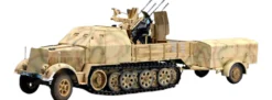 TRUMPETER 01524 Sd. Kfz. 7/1 2 cm Flakvierling 38 auf Selbstfahrlafette | Militär Bausatz 1:35