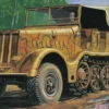 TRUMPETER 07203 Sd. Kfz. 9 Famo 18 t Zugkraftwagen | Militär Bausatz 1:72