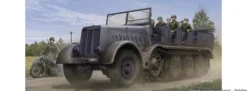 TRUMPETER 09575 Sd. Kfz. 9 Schwerer Zugkraftwagen 18 t Artillerie Version | Militär Bausatz 1:35