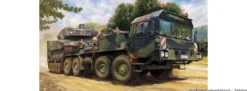 TRUMPETER 07196 Slt-56 Truck mit 56t Semi Anhänger | Militär Bausatz 1/72