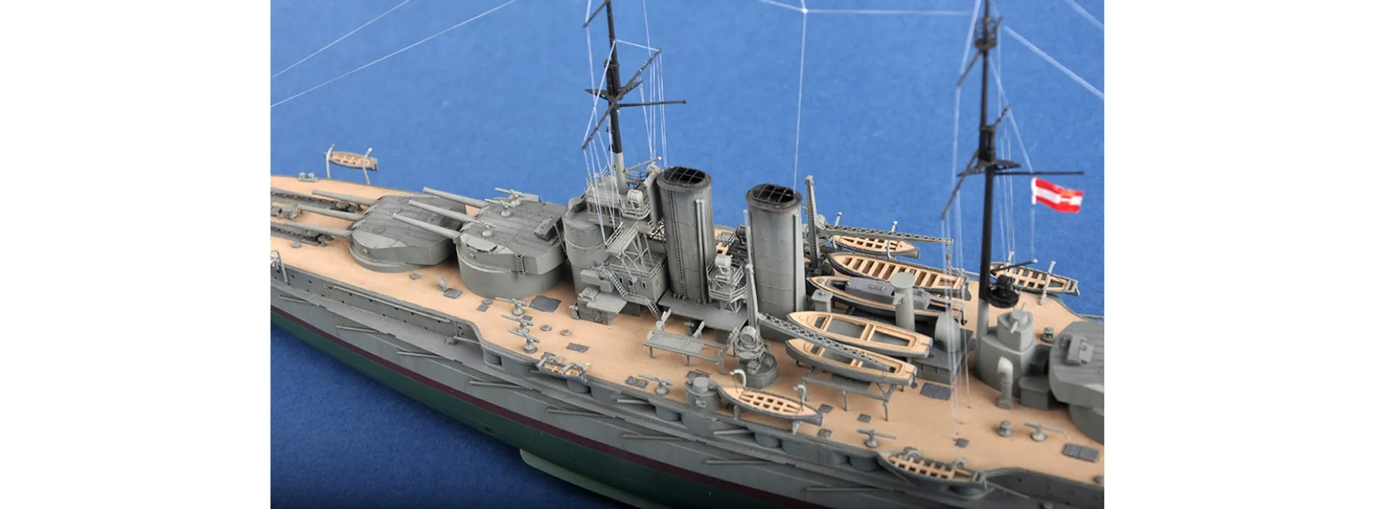 TRUMPETER 05364 SMS Viribus Unitis | Schiffsmodell Bausatz 1:350