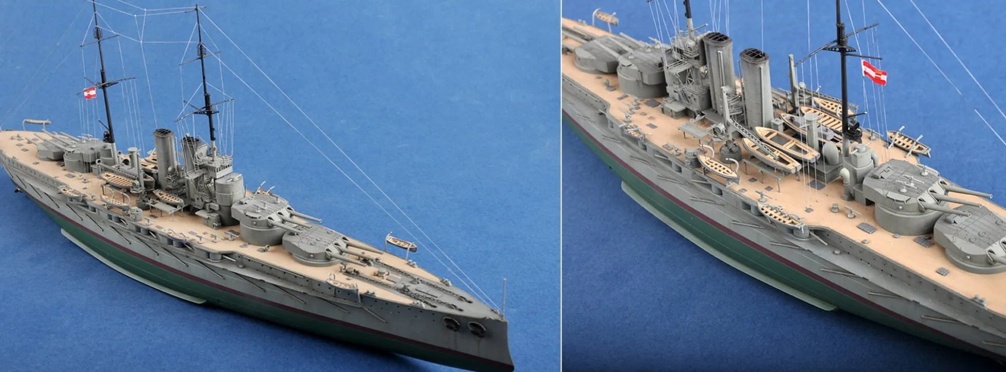 TRUMPETER 05364 SMS Viribus Unitis | Schiffsmodell Bausatz 1:350