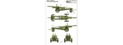 TRUMPETER 02315 Soviet 152mm Howitzer-gun ML-20 Militär Bausatz 1:35