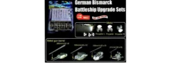 TRUMPETER 06627 Upgrade-Set für Bismarck 1/200 03702