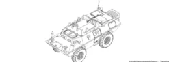 TRUMPETER 07444 USAF CM 706E2 | Panzer Bausatz 1:72