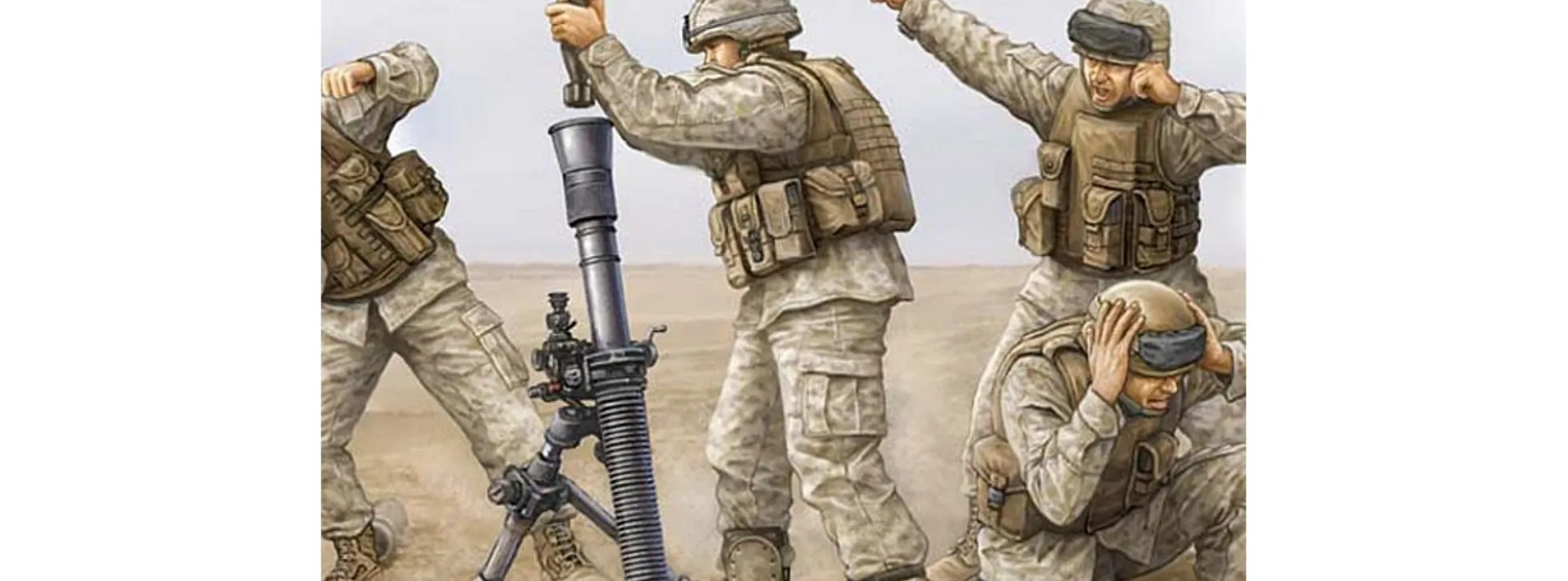 TRUMPETER 00423 US Marine M252 | Figuren Bausatz 1:35