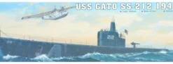 TRUMPETER 05905 USS Gato SS-212 1941 U-Boot Bausatz 1:144