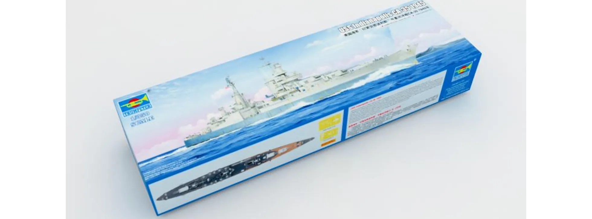 TRUMPETER 05326 USS Indianapolis CA-35 1945 | Schiffsmodell Bausatz 1:350