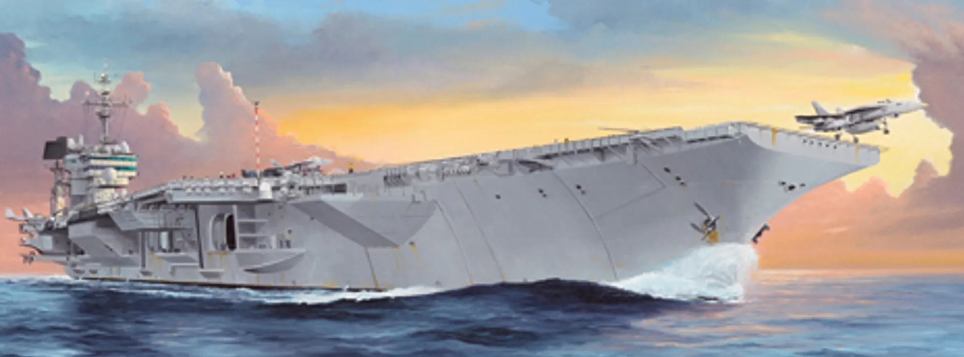 TRUMPETER 05619 USS Kitty Hawk CV-63 | Schiff Bausatz 1:350